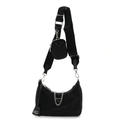 Prada Re-Nylon Saffiano Re-Edition 2005 Shoulder Bag Black 1 of 10
