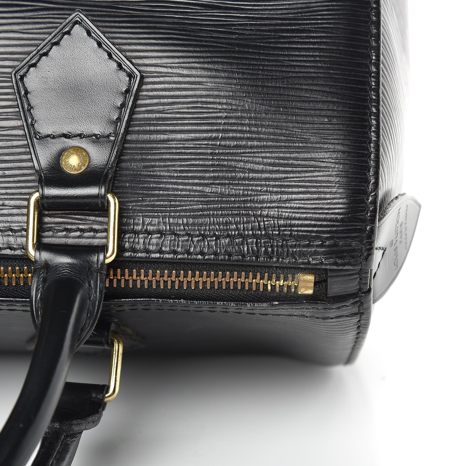 Louis Vuitton Epi Speedy 25 Black 15 of 22