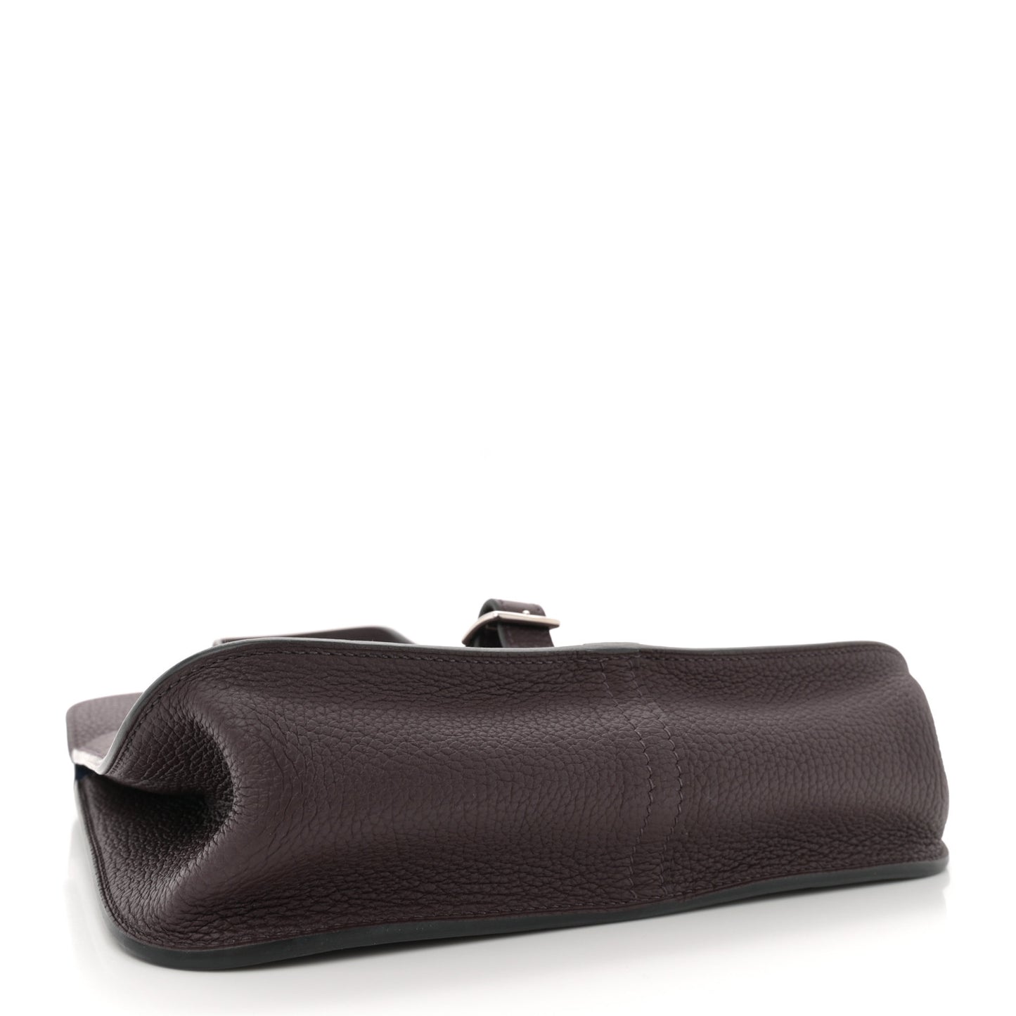 Taurillon Clemence Verso Halzan 25 Rouge Sellier Bleu Saphir