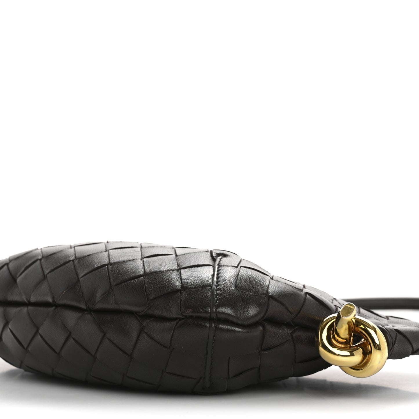 Nappa Intrecciato Mini Solstice Shoulder Bag Fondant