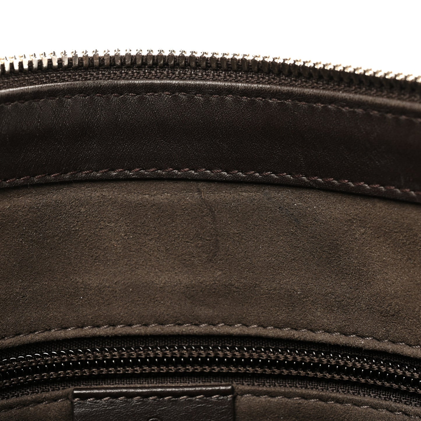 GG Supreme Monogram Medium Flat Messenger Bag Beige Brown