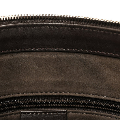 Gucci GG Supreme Monogram Medium Flat Messenger Bag Beige Brown 10 of 13