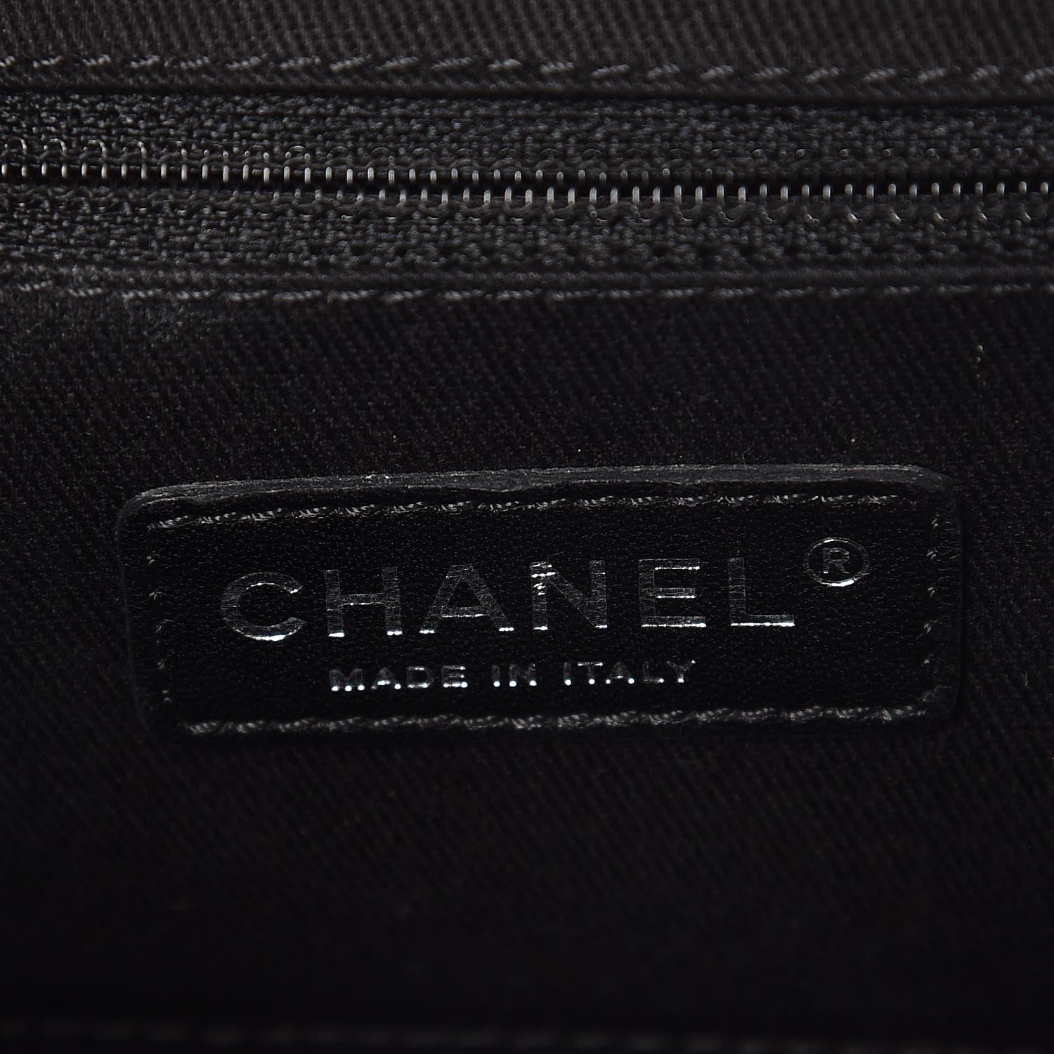 Chanel Washed Lambskin Jumbo Take Away Flap Black Dark Red 6 of 10
