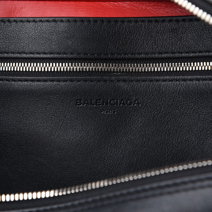 Balenciaga Calfskin M Triangle Duffle Black 6 of 10