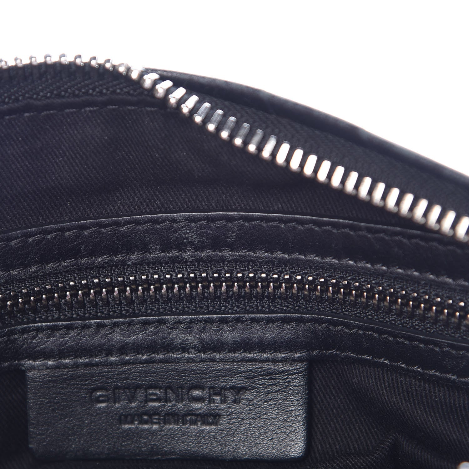Givenchy Calfskin Crocodile Embossed Small Pandora Black 9 of 12