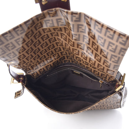 Fendi Vinyl Zucchino Mama Baguette Tobacco 5 of 7