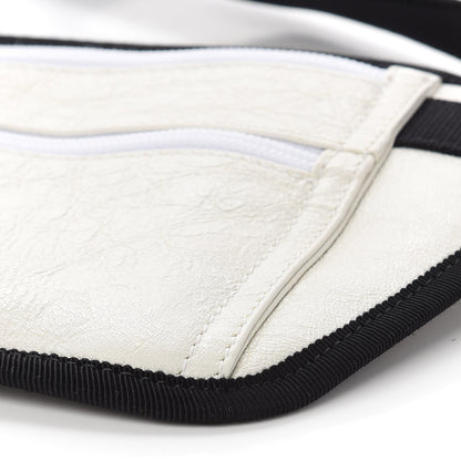 Balenciaga Agneau Arena Weekend Belt Wallet White 9 of 9