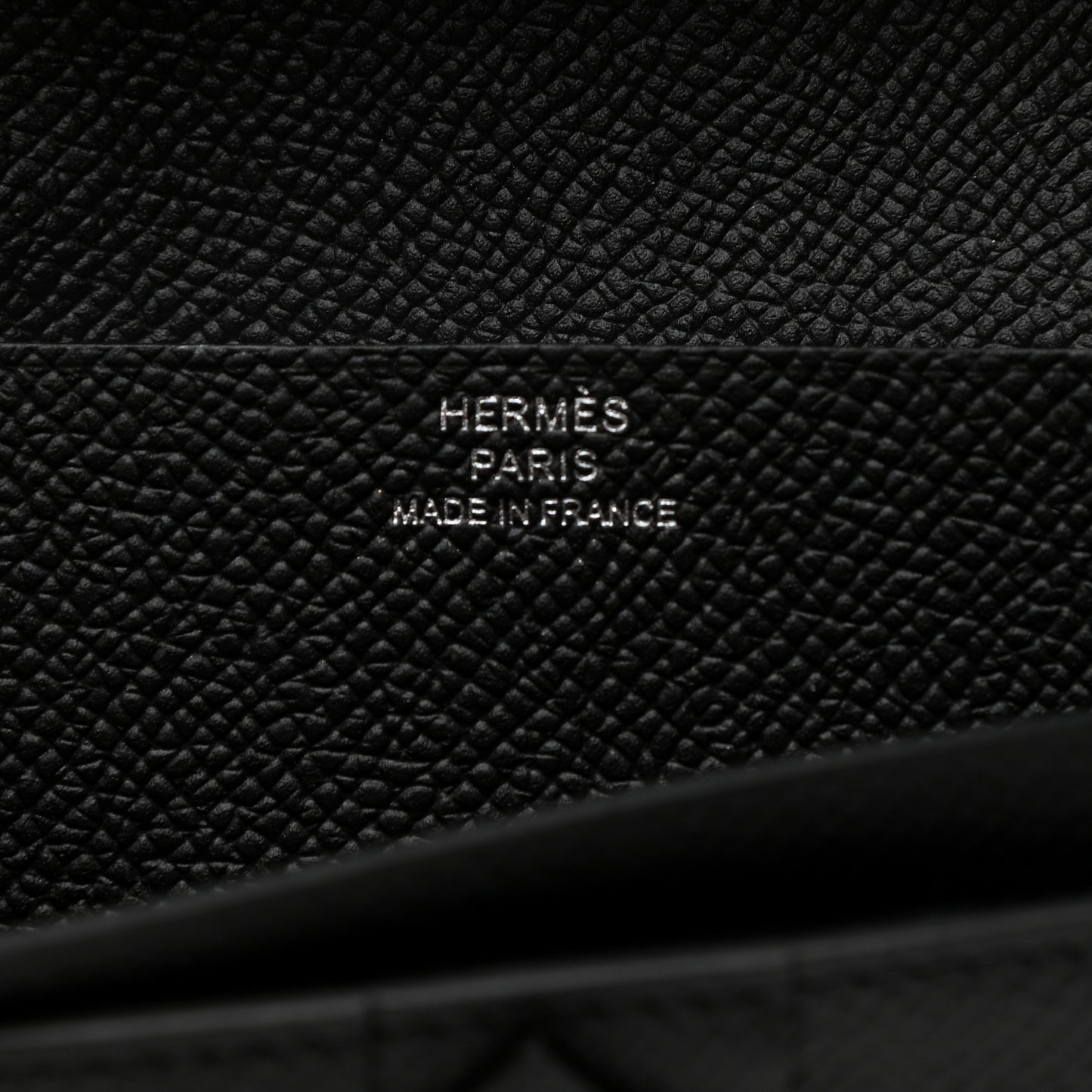 Epsom Monochrome Bearn Gusset Wallet Black