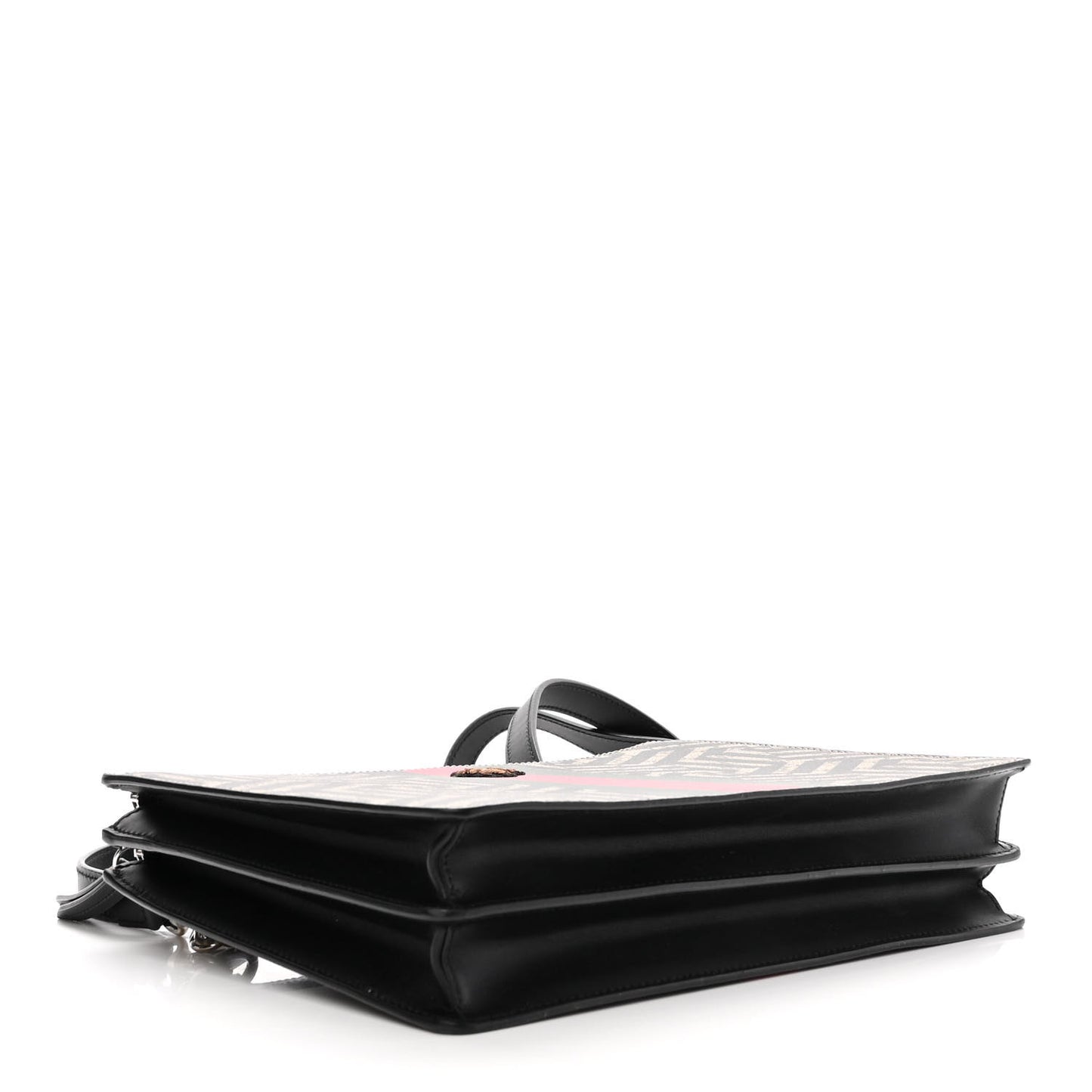 GG Supreme Monogram Caleido Web Messenger Beige Ebony