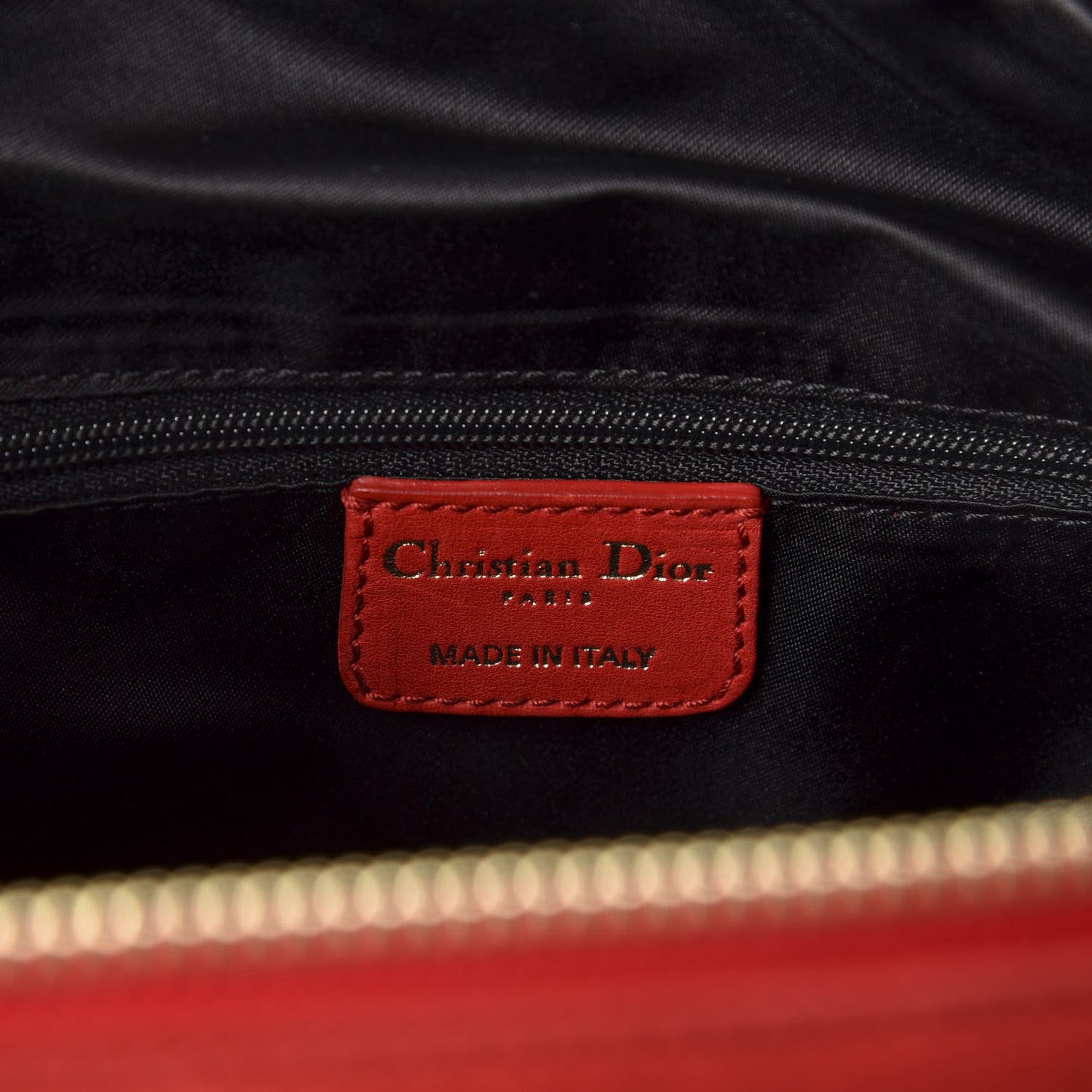 Washed Calfskin Gypsy Ruffles Bag Red