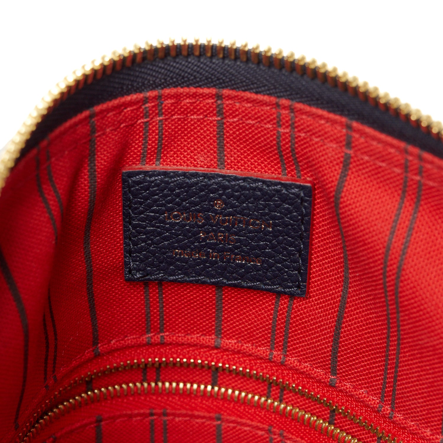 Louis Vuitton Empreinte Speedy Bandouliere 25 NM Marine Rouge 6 of 13