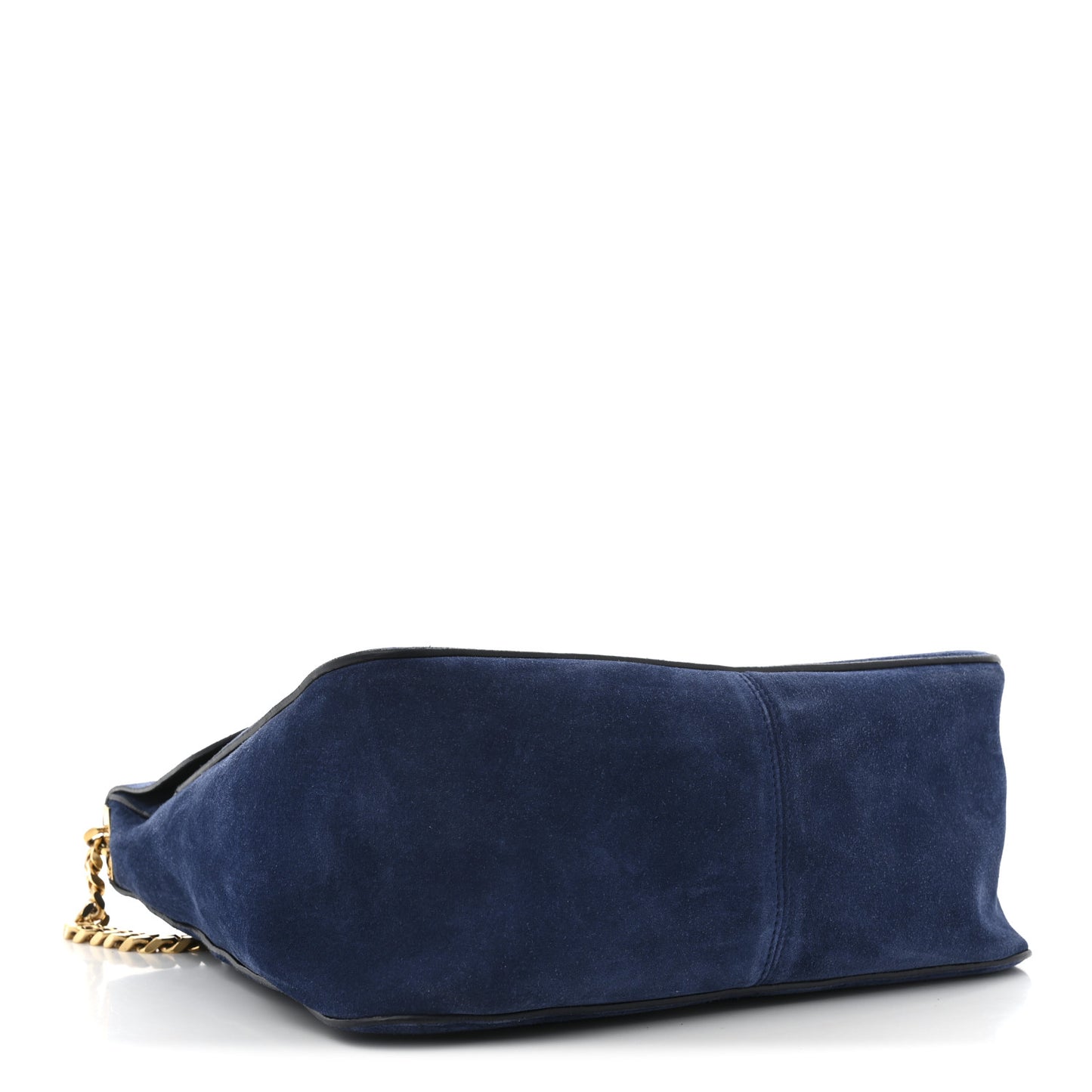 Suede Medium Gourmette Ocean Blue