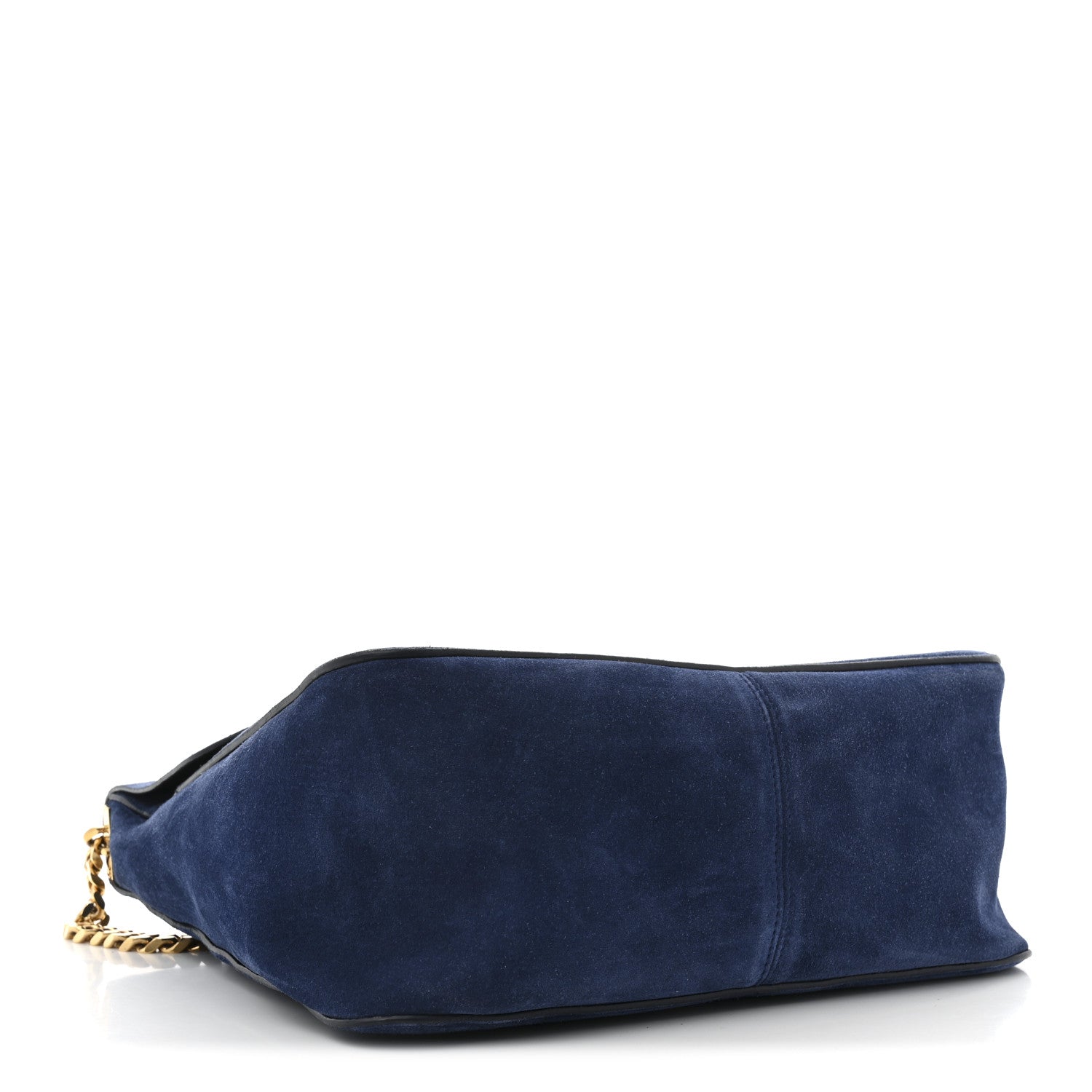 Celine Suede Medium Gourmette Ocean Blue 4 of 11