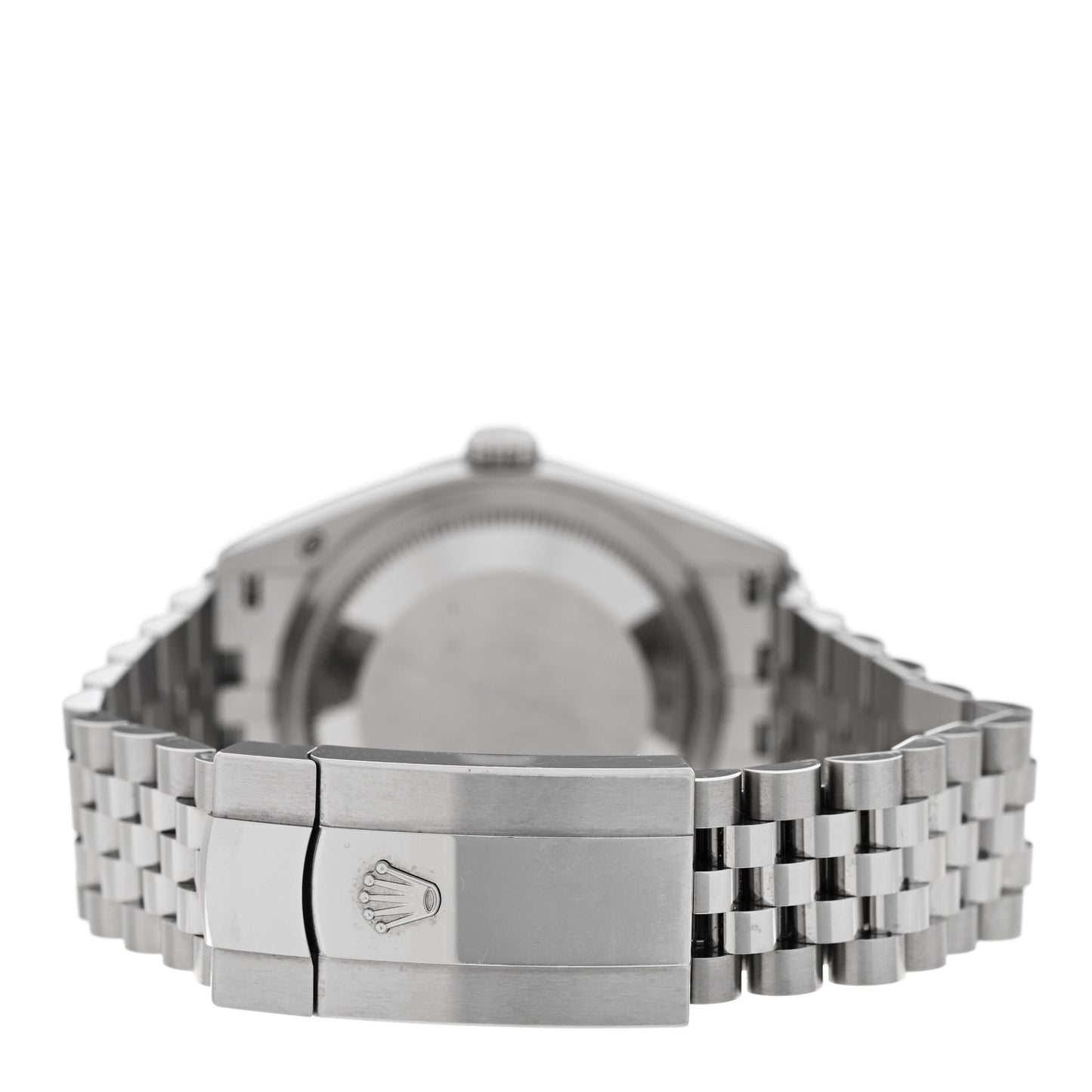 Stainless Steel 18K White Gold Diamond 36mm Oyster Perpetual Datejust Watch Bright Blue 126234