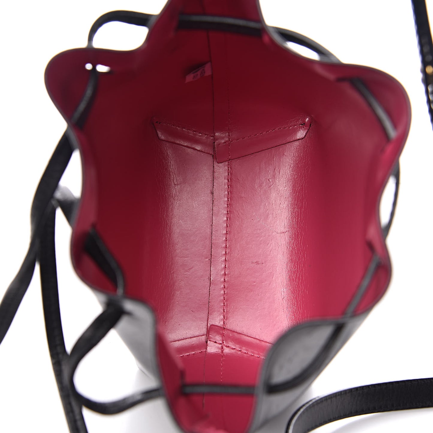 Calfskin Mini Mini Bucket Bag Black Dolly