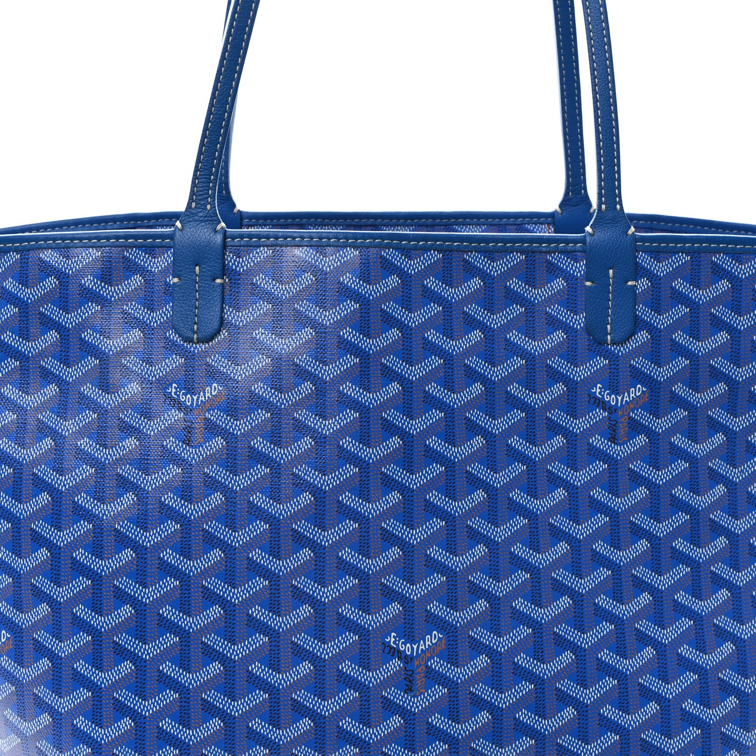 Goyard Goyardine Artois MM Blue 8 of 11