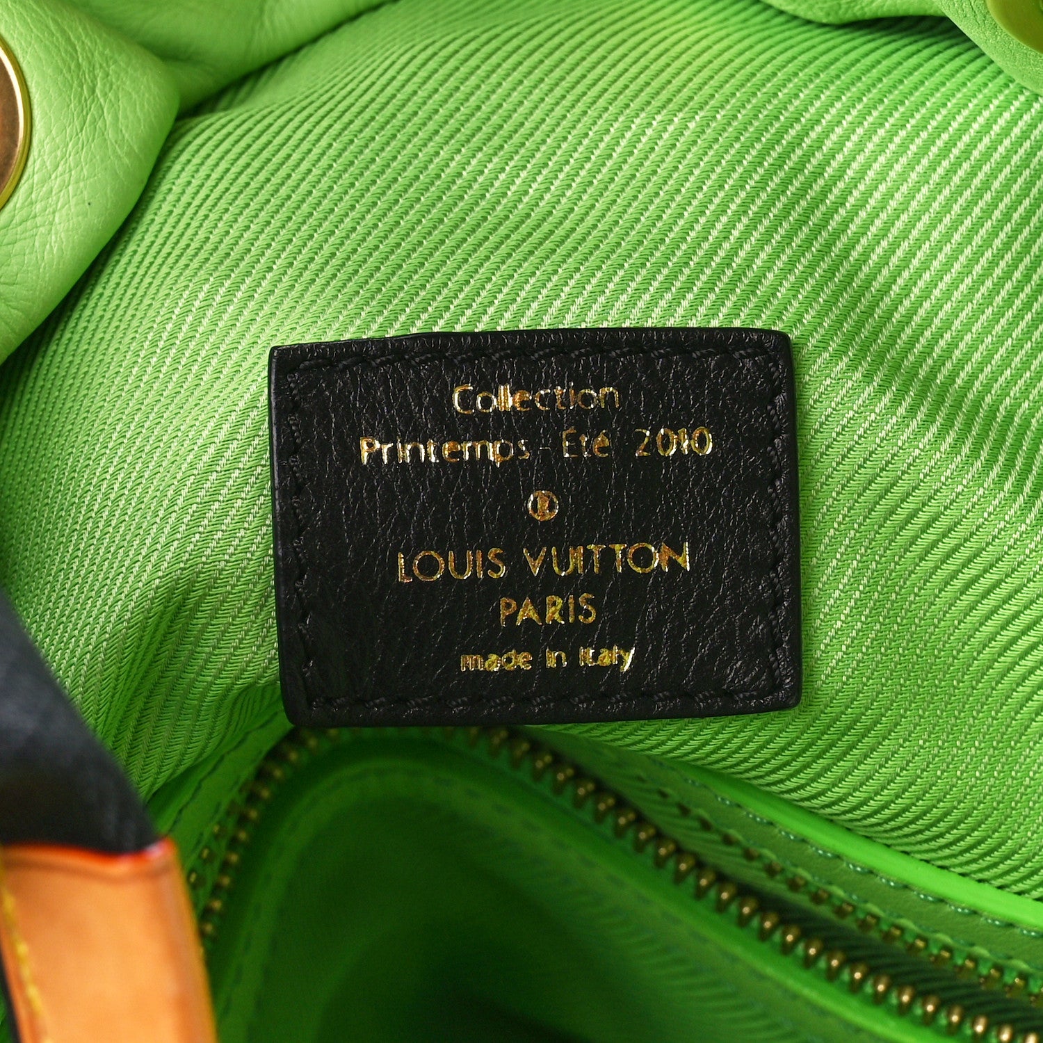 Louis Vuitton Fabric Jacquard Monogram Cheche Gypsy PM Vert 6 of 12