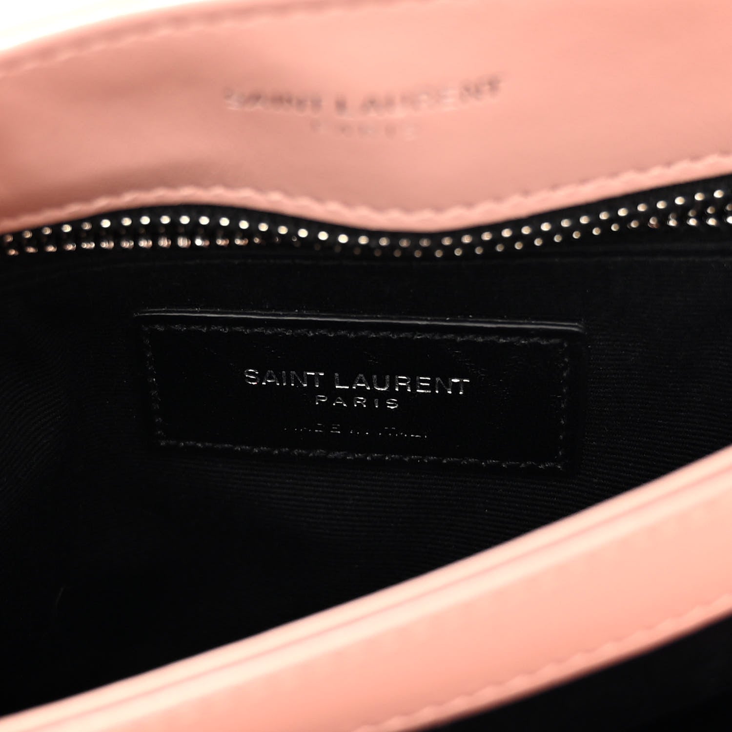 Saint Laurent Calfskin Y Quilted Monogram Toy Loulou Crossbody Bag Tender Pink 7 of 11