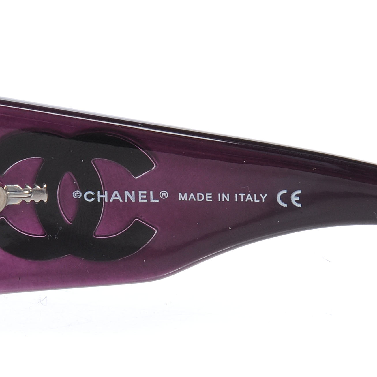 Chanel Mother of Pearl Sunglasses 5076 H Purple 5 of 5