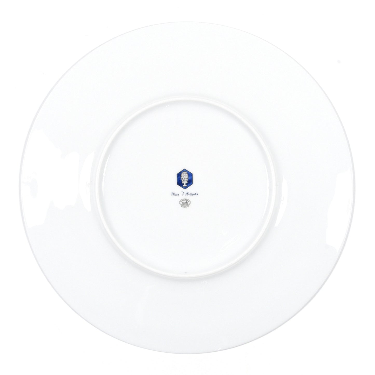 Porcelain Bleus D'Ailleurs Presentation Plate Set of 2