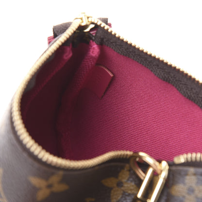 Louis Vuitton Monogram 2020 Christmas Animation Roller Coaster Mini Pochette Accessories Pivoine 9 of 11