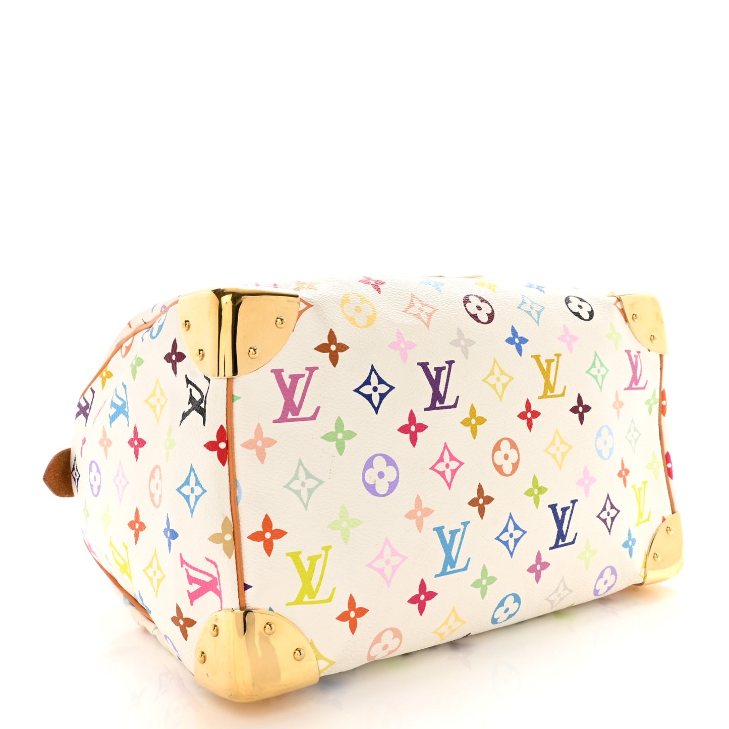 Monogram Multicolor Speedy 30 White