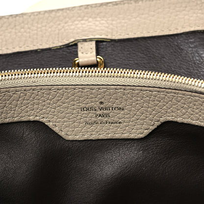 Louis Vuitton Taurillon Capucines MM Galet 6 of 10