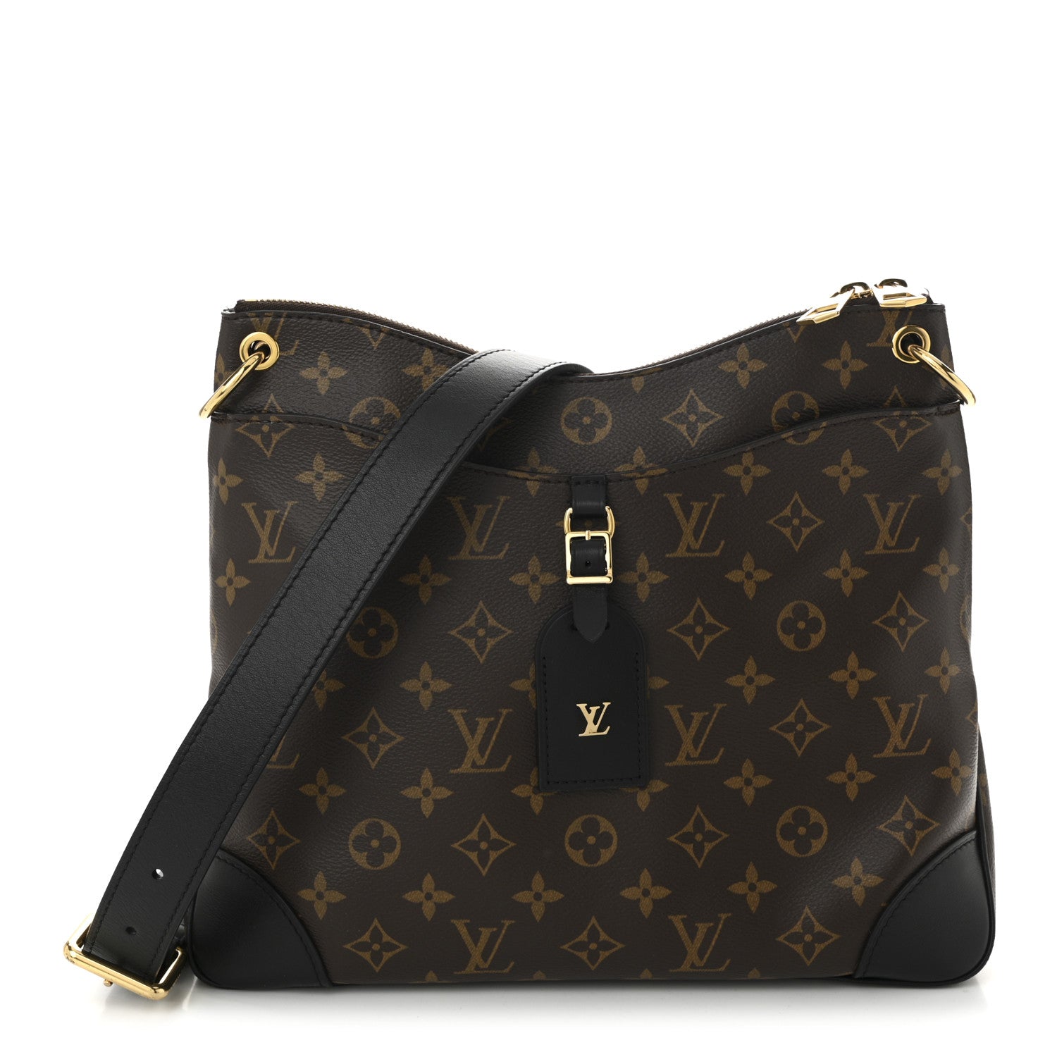 Louis Vuitton Monogram Odeon MM Black 1 of 11