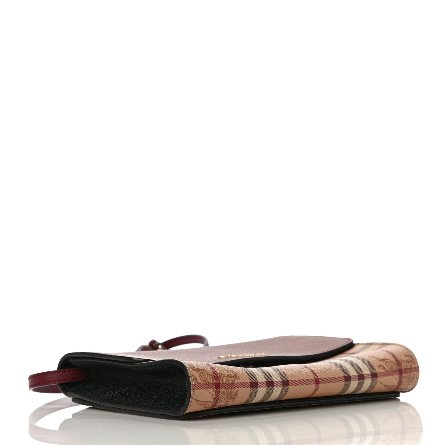 Haymarket Check Small Loxley Crossbody Bright Toffee