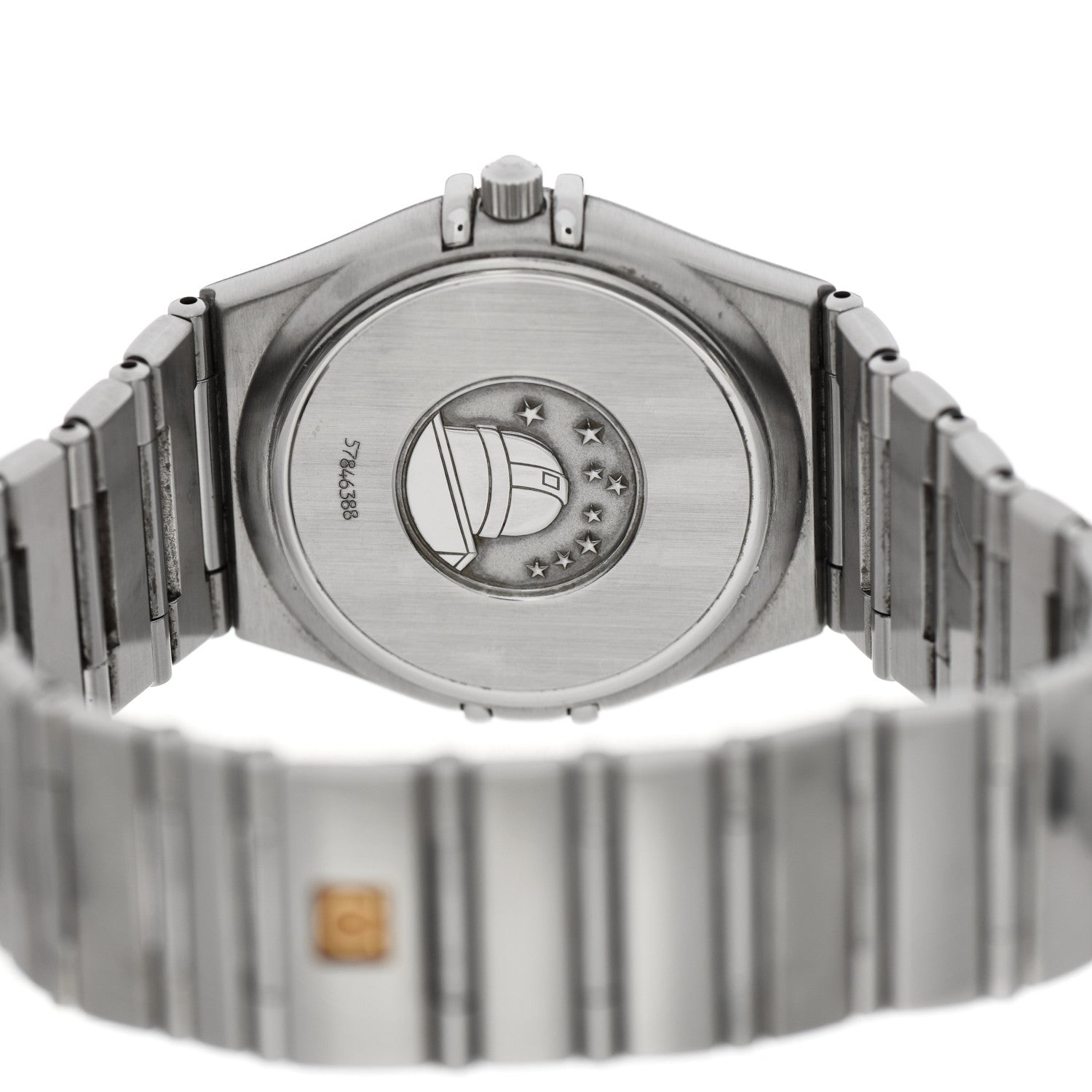 Omega Stainless Steel 33mm Constellation Quartz Watch White 1512.30 4 of 4