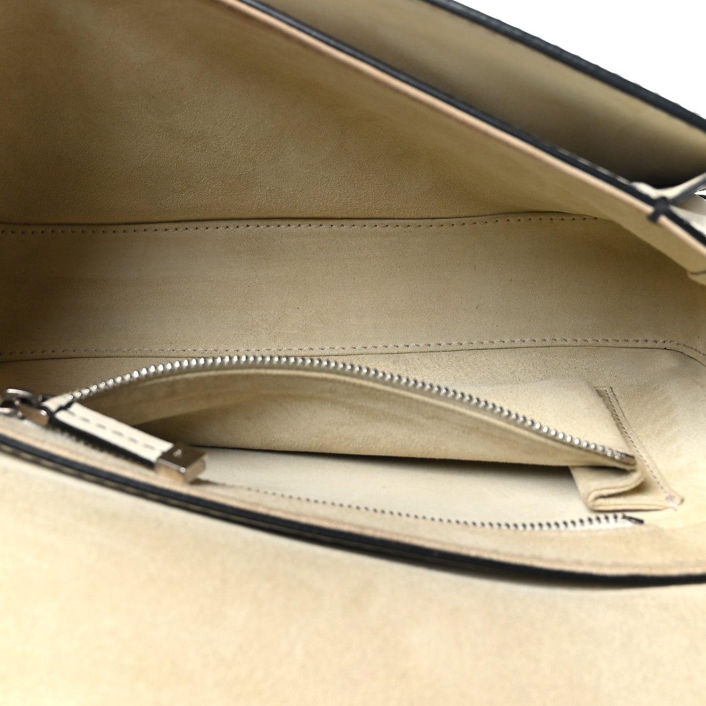Smooth Calfskin Dio(r)evolution Flap Bag Off White