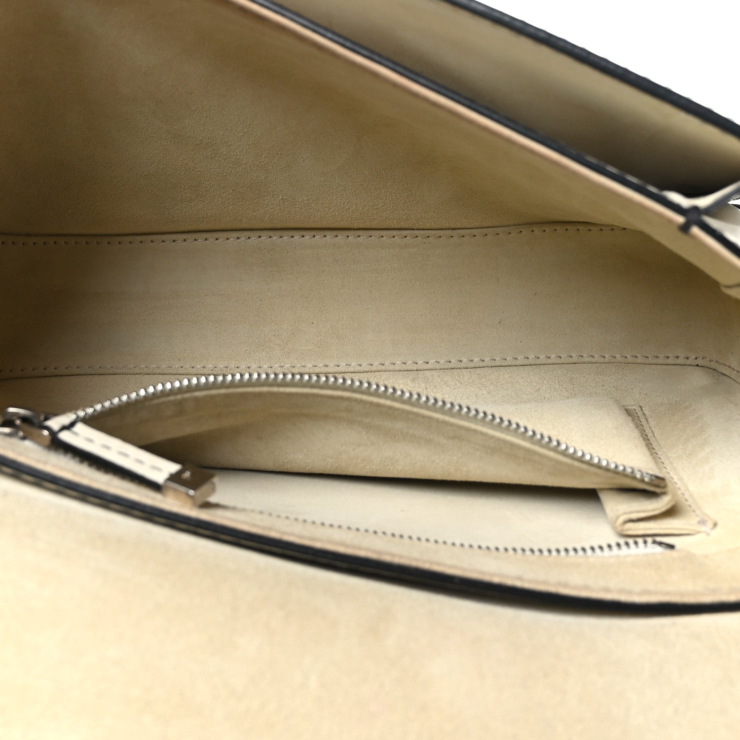 Christian Dior Smooth Calfskin Dio(r)evolution Flap Bag Off White 5 of 9