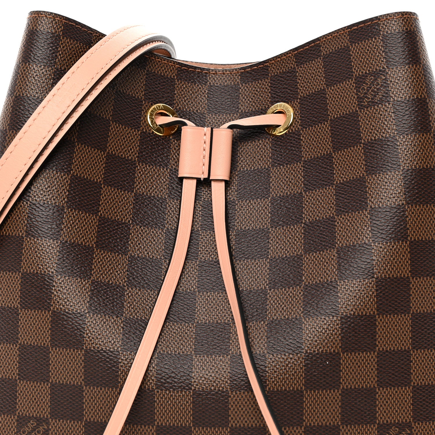 Louis Vuitton Damier Ebene Neonoe MM Venus Pink 8 of 11