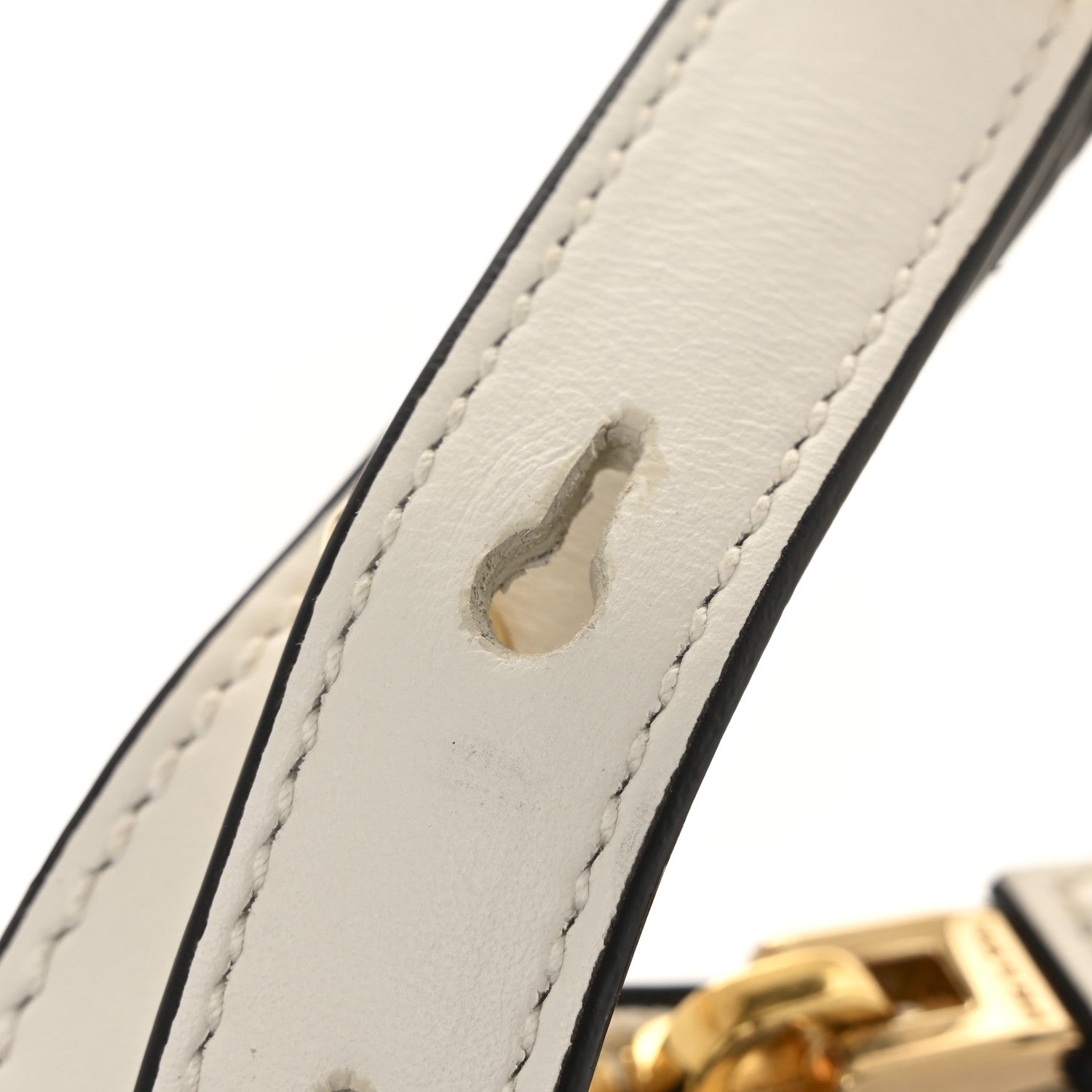 Prada Soft Calfskin Arque Shoulder Bag White 10 of 13