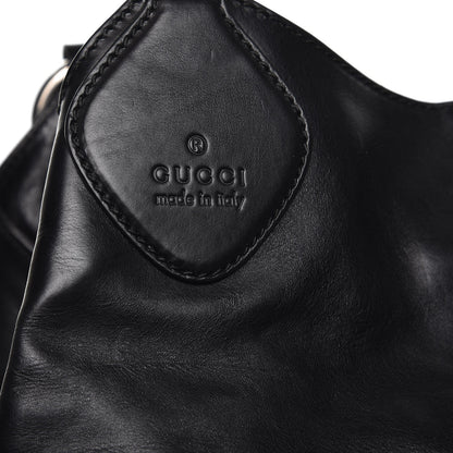 Gucci Soft Calfskin Icon Hobo Black 8 of 9