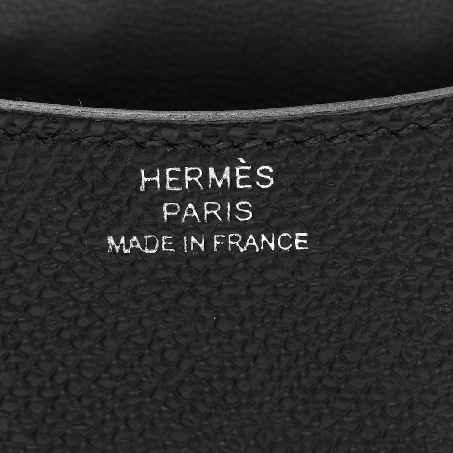Hermes Epsom Constance Slim Wallet Black 6 of 8