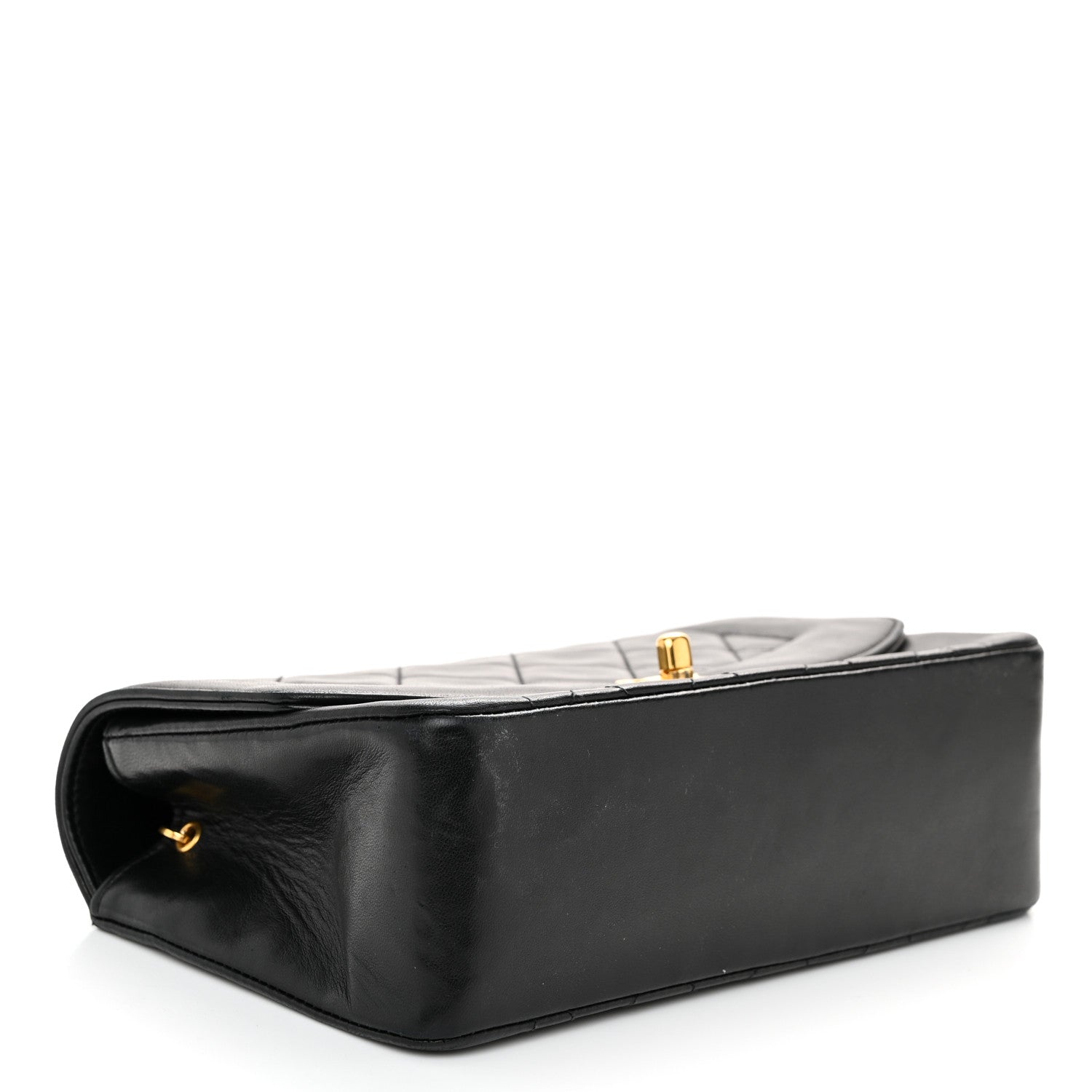 Chanel Lambskin Quilted Small Single Flap Black 4 of 10