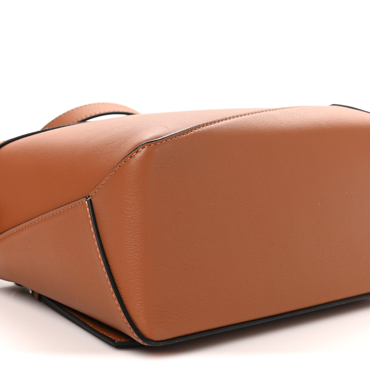Loewe Calfskin Small Puzzle Bag Tan 8 of 9