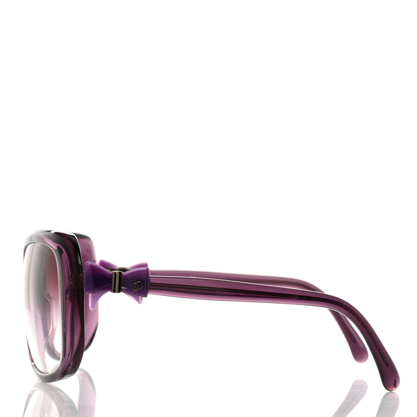 Acetate CC Bow Sunglasses 5171 Purple