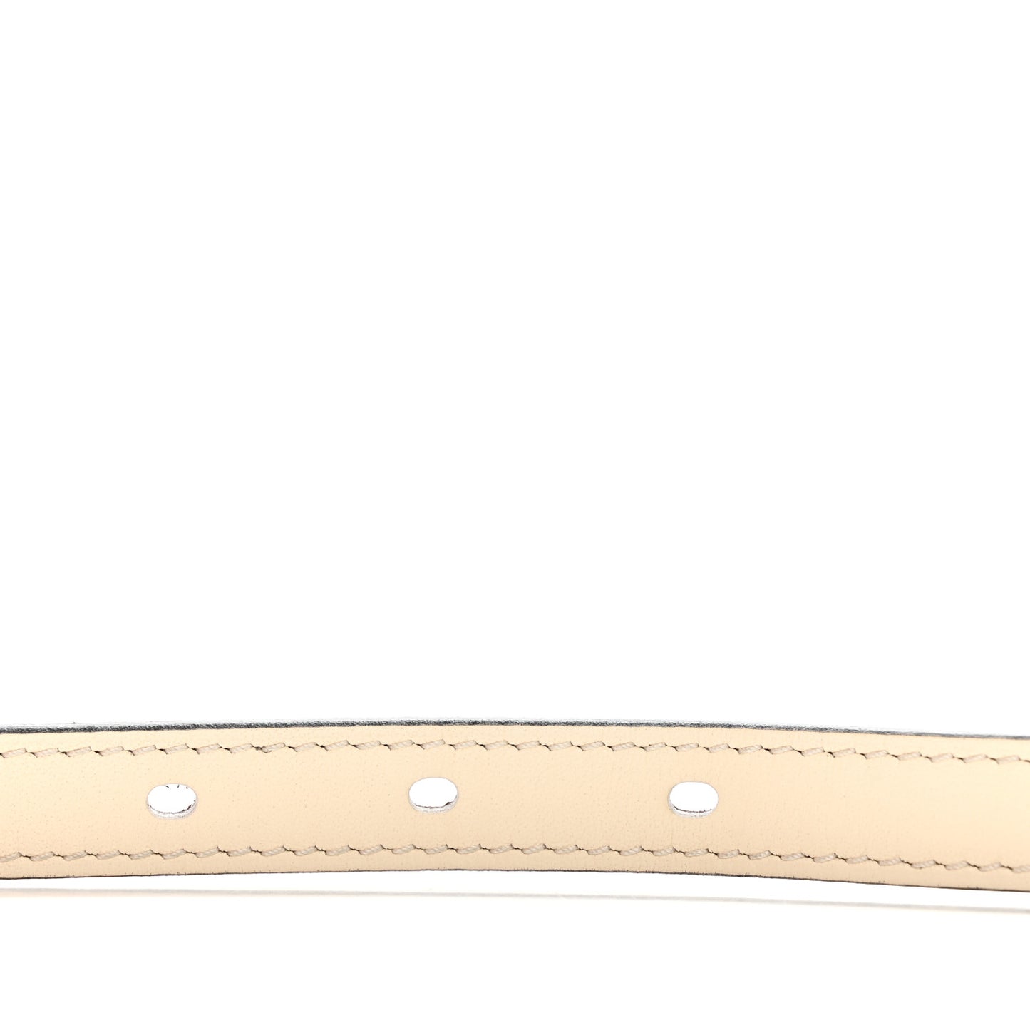 Epsom Swift 13mm Lucky 15 Belt 75 30 Etoupe White