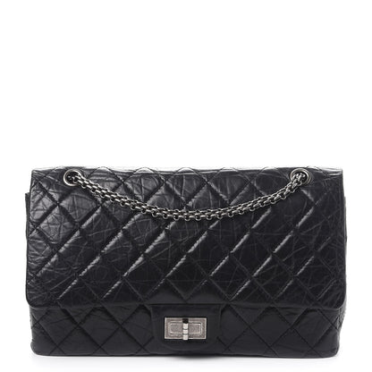 Chanel Aged Calfskin Quilted 2.55 Reissue 227 Flap Black 1 of 8