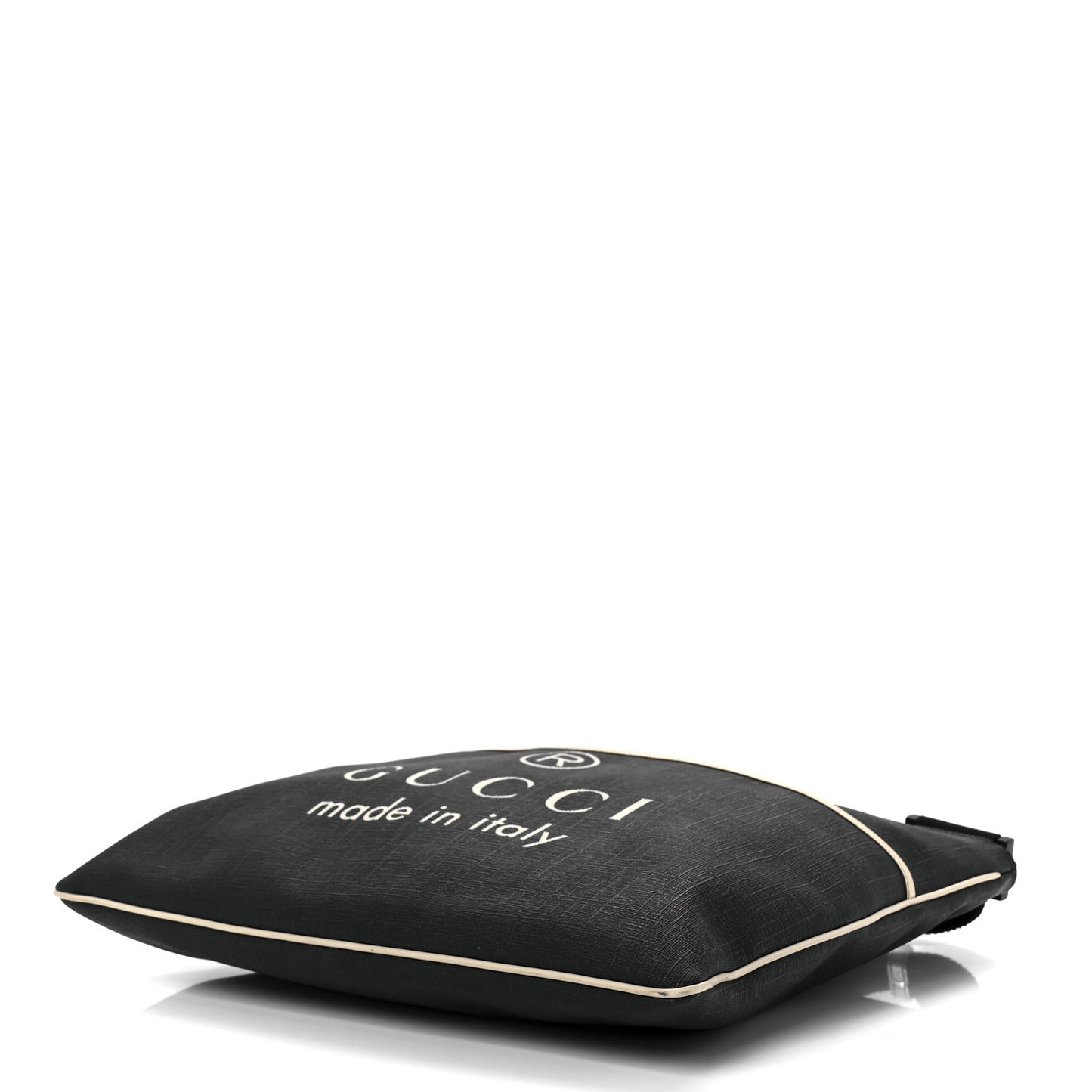 Black Supreme Trademark Logo Messenger Crossbody bag