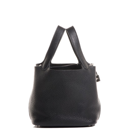 Hermes Taurillon Clemence Picotin Lock 18 Black 1 of 13