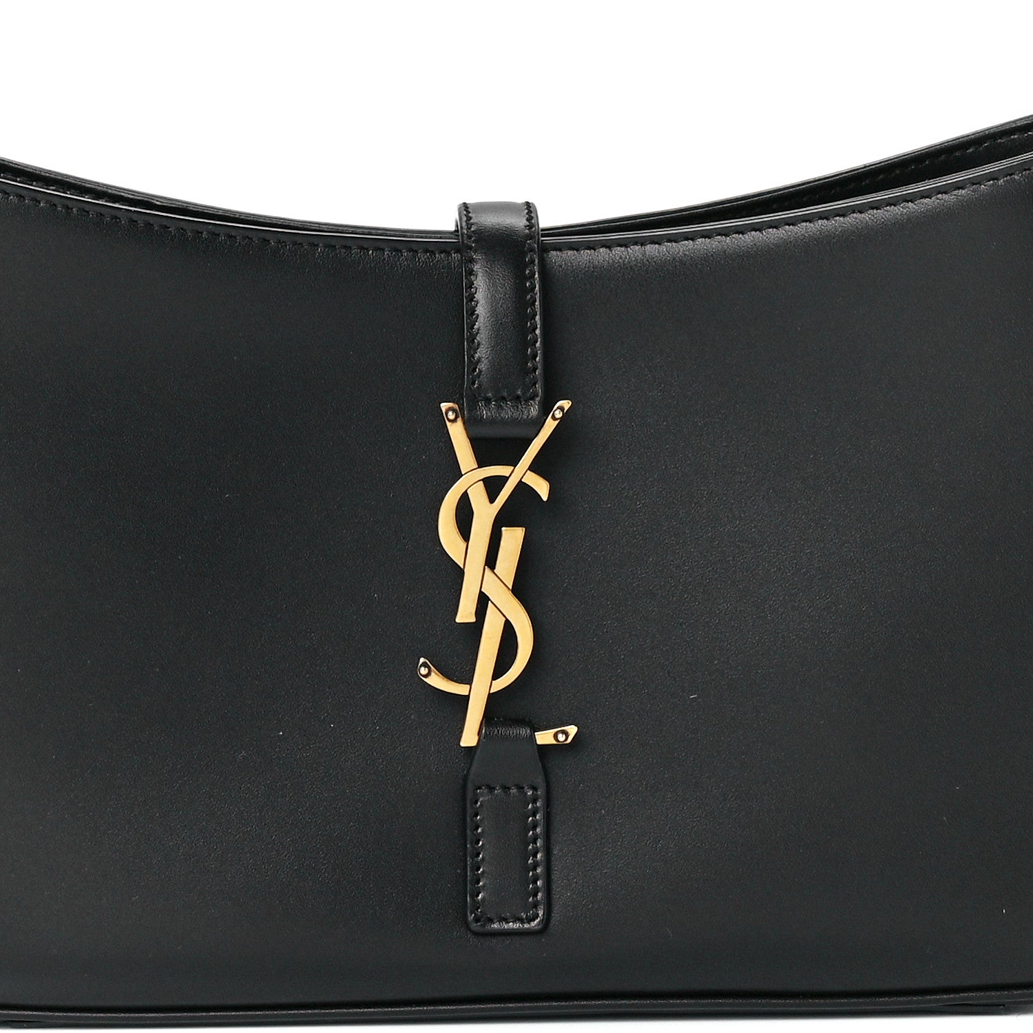 Saint Laurent Smooth Calfskin Le 5 A 7 Hobo Black 8 of 11