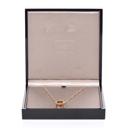 Bulgari 18K Rose Gold B.Zero1 Pendant Necklace 7 of 7
