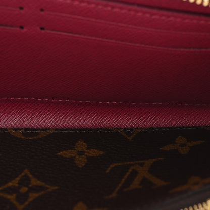 Louis Vuitton Monogram Clemence Wallet Fuchsia 5 of 7