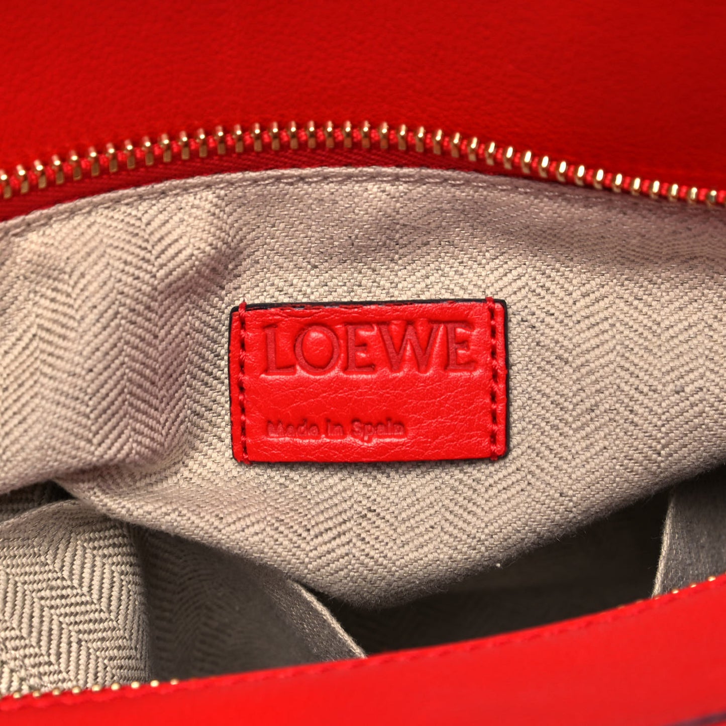 Calfskin Medium Puzzle Bag Scarlet