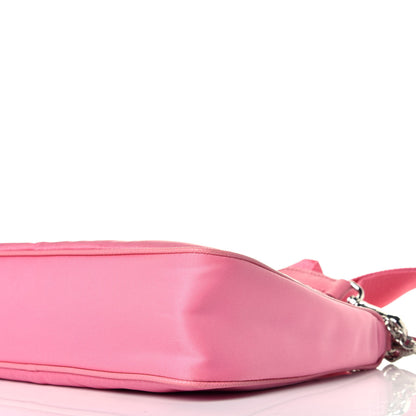 Prada Nylon Re-Edition 2005 Shoulder Bag Begonia 8 of 9