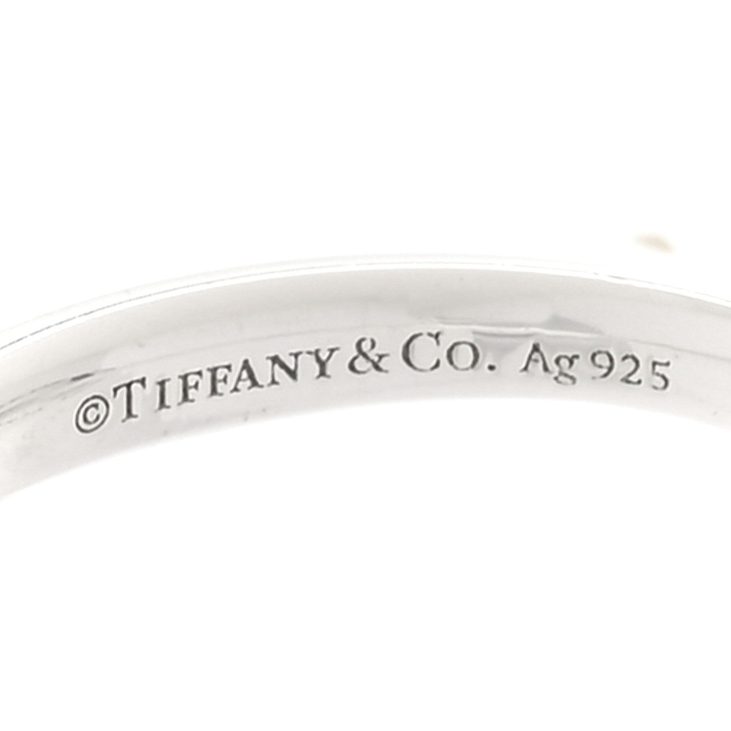 Tiffany Sterling Silver 15.75mm Hardwear Ball Ring 54 7 5 of 5