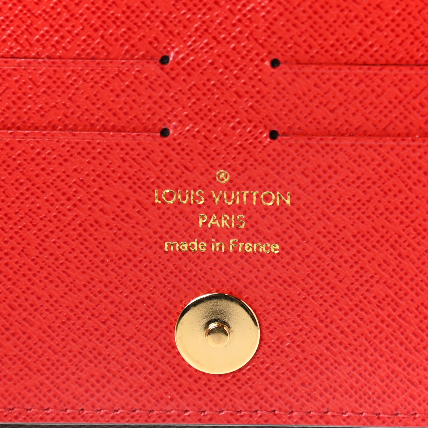 Monogram Adele Wallet Coquelicot